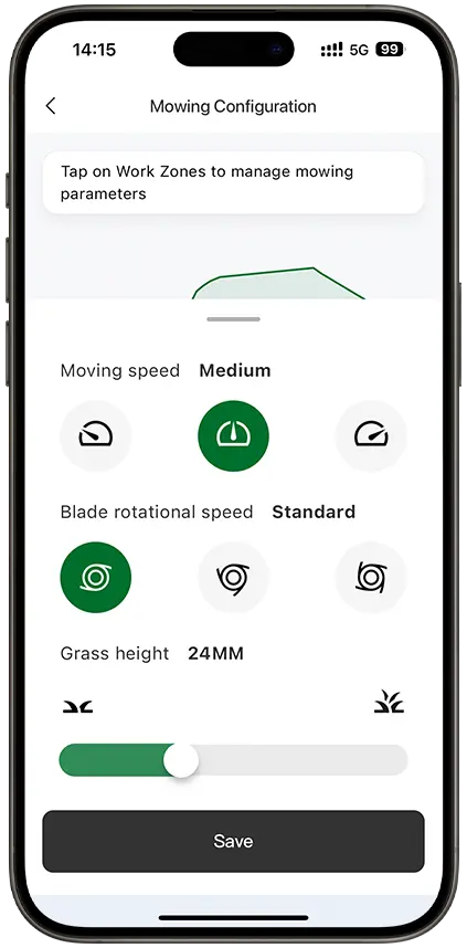 Adjustable-cutting-heights-different-mowing-patterns