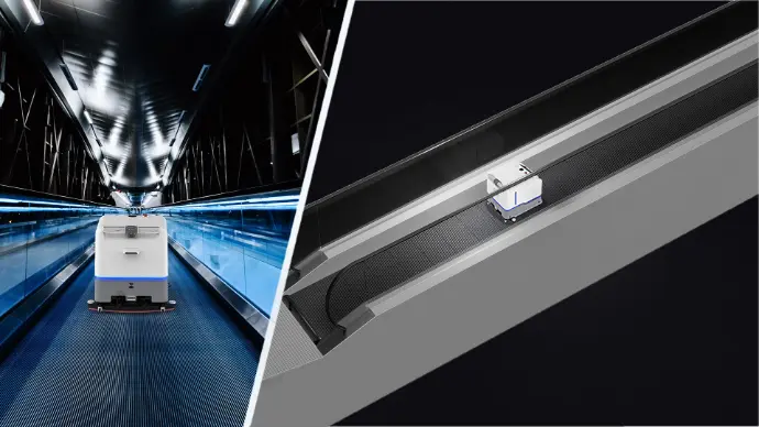 Sveabot S100 Pro R cleaning robot anti-rollover feature