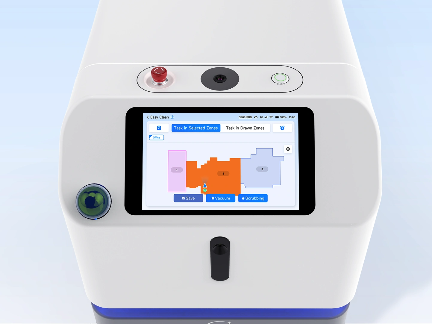 S100 Pro M quick start with a bright, clear 10.1-inch touchscreen display