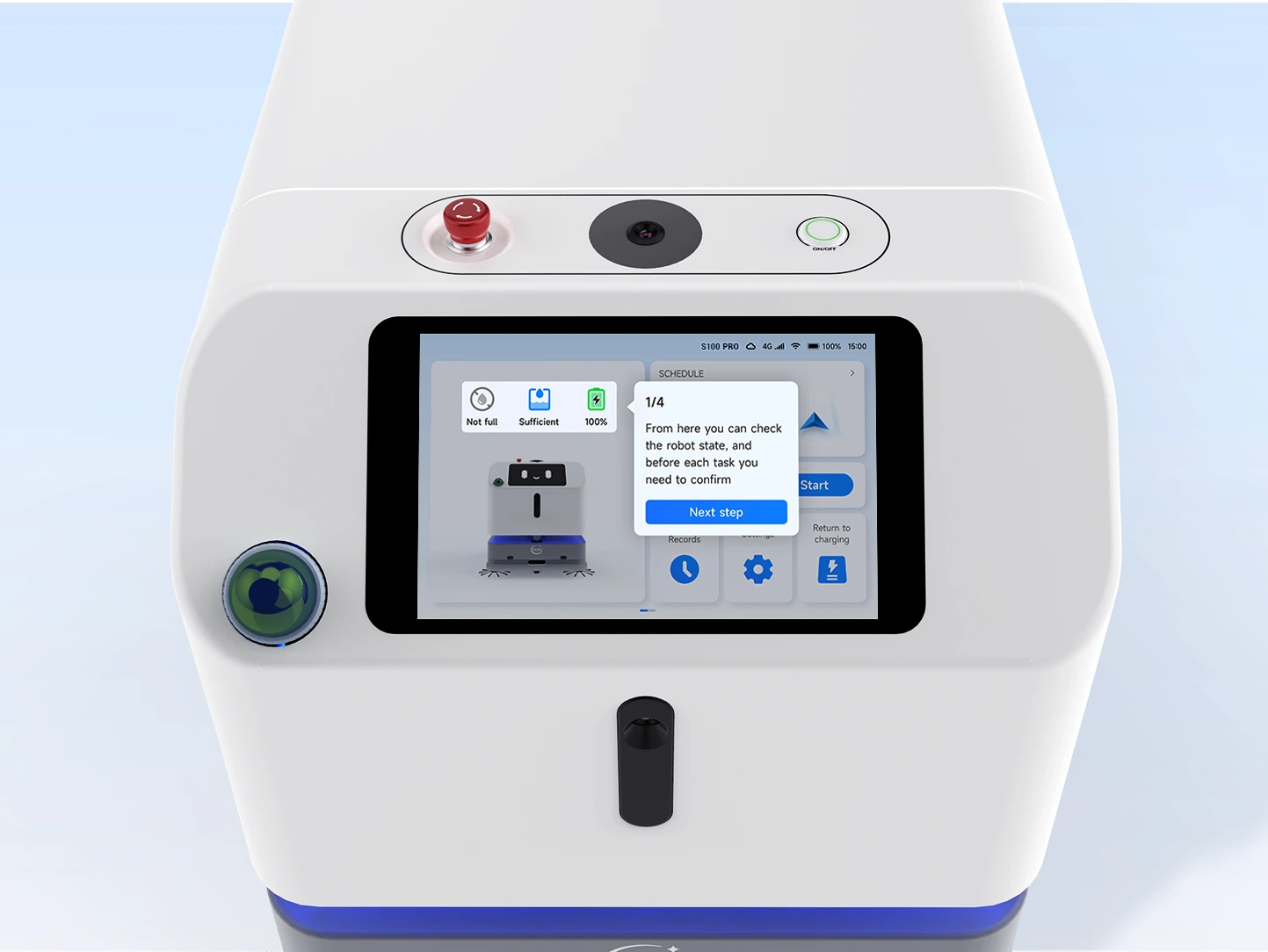 S100 Pro M operation guide providing operation instructions