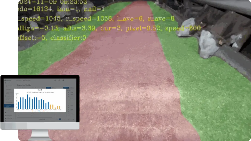  Nimbo X feed pusher feed volume scanning