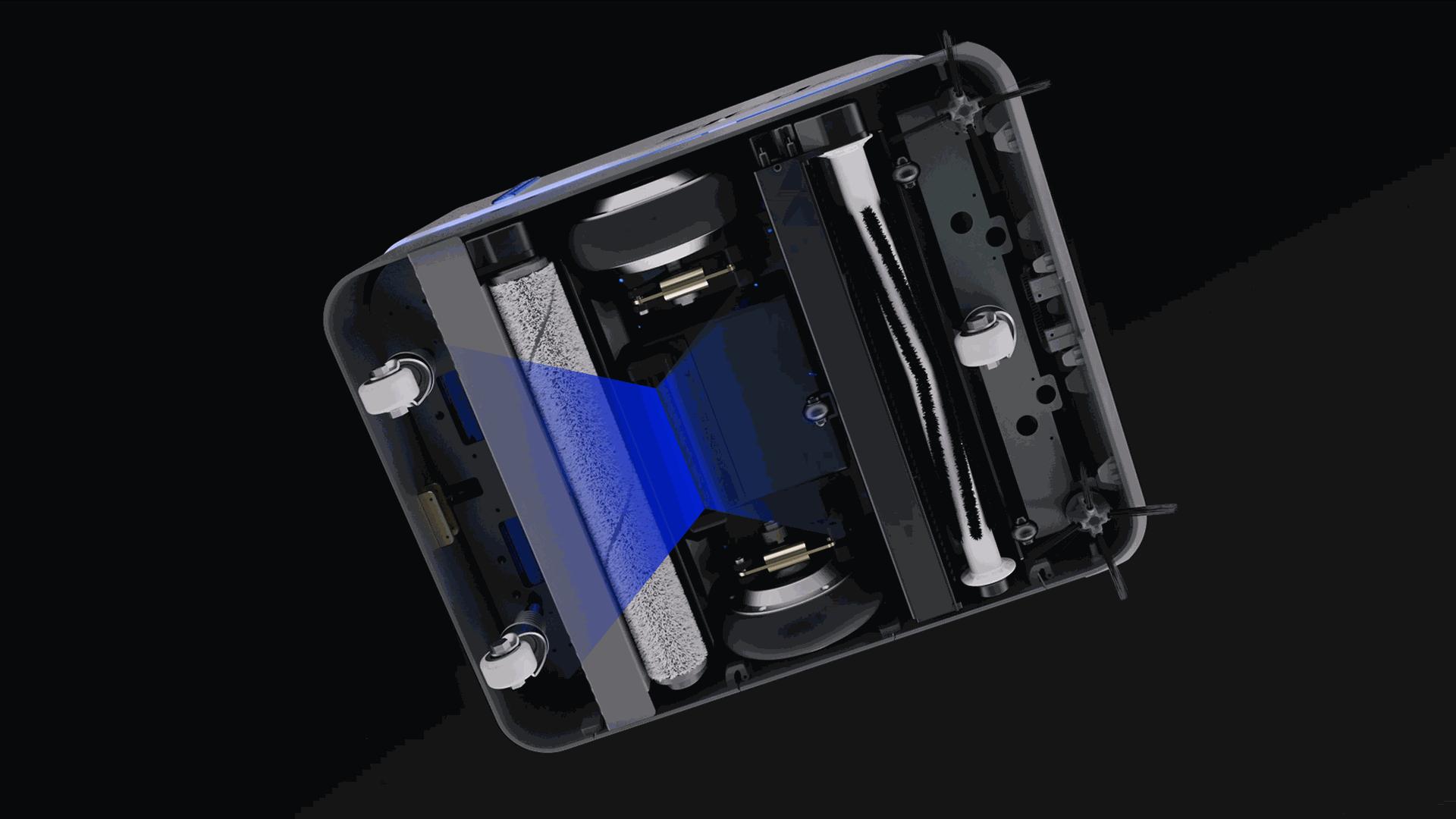 S100 Pro M cleaning robot with built-in disinfection